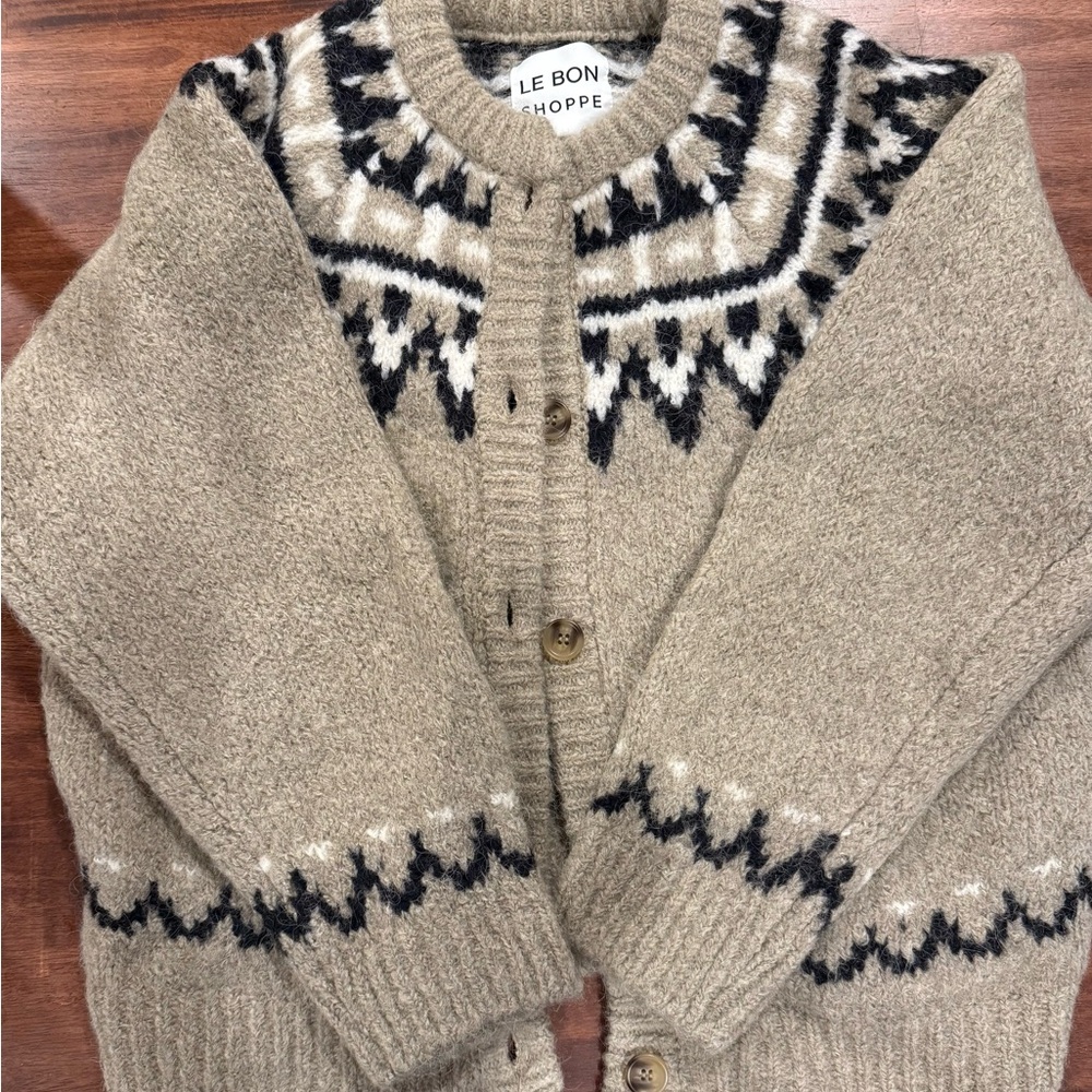 Le Bon Shoppe Alpaca Cabin Sweater - Beige - XS/S